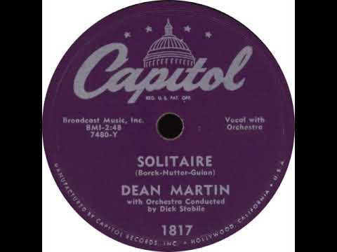 Capitol 1817 – Solitaire – Dean Martin Medium