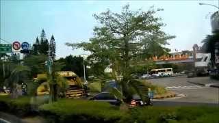 【Taiwan/台湾】 国光汽車客運　台中市内の走行動画