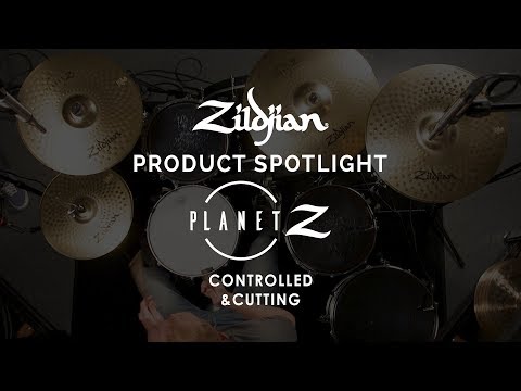 Zildjian Planet Z Fundamentals Cymbal Pack w/ Zildjian 5A Drumsticks image 5