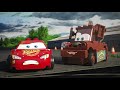 Mater Cruz Ramirez Lightning McQueen And The Stig Race Europe In New LEGO Juniors Top Gear Video