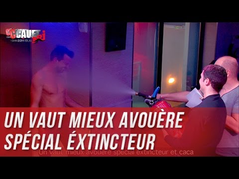 A better one to confess special fire extinguisher - C’Cauet on NRJ