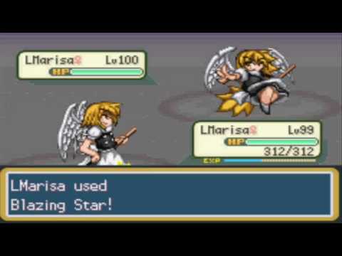 Touhou "東方人形劇" (Touhoumon Merry ver.) Final Rival Battle (2nd Phase)