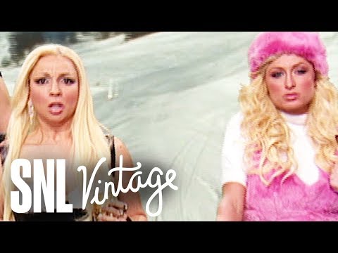 Donatella Versace Goes Skiing - SNL