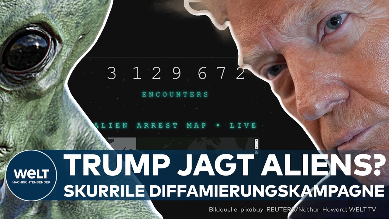 DONALD TRUMP: Jagd auf "Aliens" | „Sie wandeln unter uns“  – Die Botschaft hinter Trumps Aliens.gov