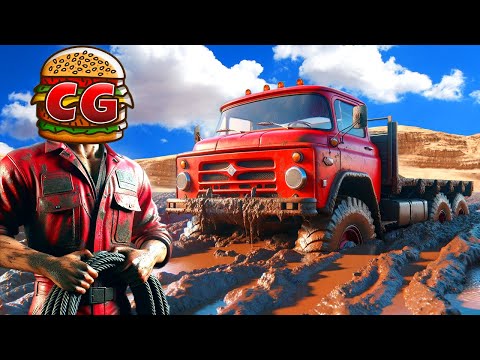 Driving the Most DANGEROUS Trails with My Truck in Expeditions: A MudRunner Game!