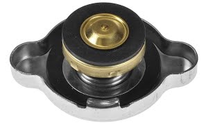 Radiator cap construction, operation and inspection