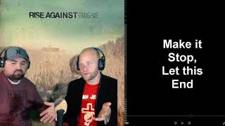 Pastor Reacts | Rise Against-Make it Stop