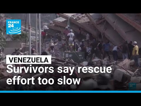 Venezuela: Survivors say rescue effort too slow