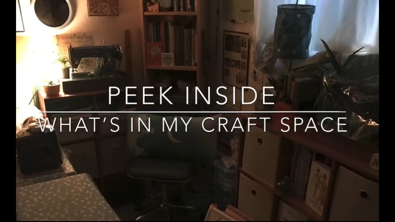 Peek inside: Update on my small craft space 2021