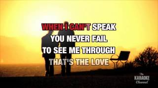 The Love I Found In You : Jim Brickman | Karaoke with Lyrics