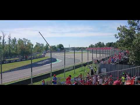 Ferrari 412-T2, V12 N/A Monster, Ex Jean Alesi on the demo run at Monza.. his 2nd lap on GP Sunday 