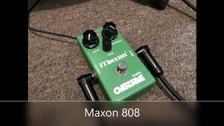 Video thumbnail for Boost Comparison! EMG SPC vs. Maxon OD808. Mesa Boogie Mark V. ESP Hanneman. by TIGHTEN