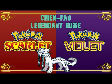 Pokemon Scarlet & Violet All Yellow Stake Locations // Chien-Pao Legendary