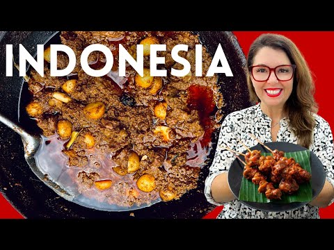 I Tried ALL 5 INDONESIA NATIONAL FOOD 🇮🇩 Indonesian Food Tour