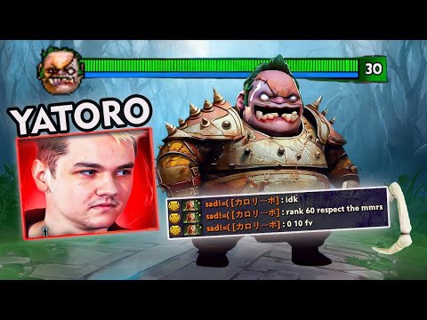 WHEN PUDGE IS YATORO | Yatoro's Godly Hooks