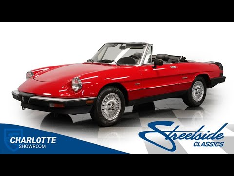 1990 Alfa Romeo Spider (CC-1932573) for sale in Concord, North Carolina