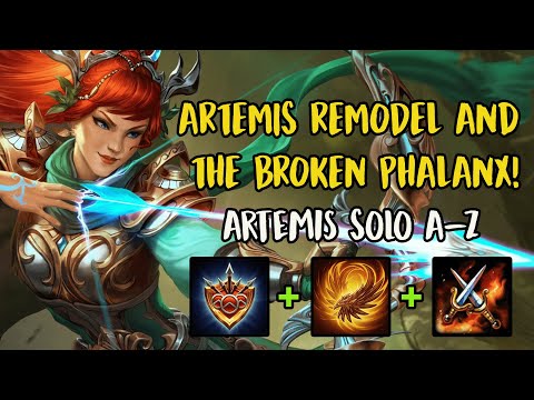 NEW REMODEL IS BEAUTIFUL | Artemis Gameplay [SMITE Solo A-Z Conquest]