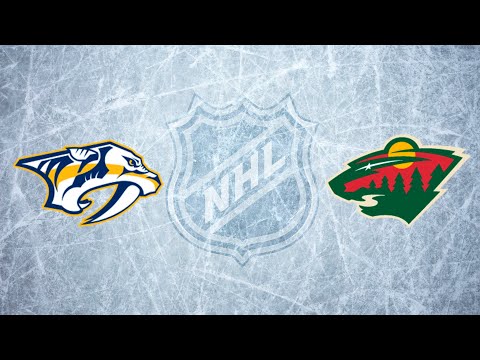 NHL Nashville Predators vs Minnesota Wild / Oct.24, 2021/Goals only