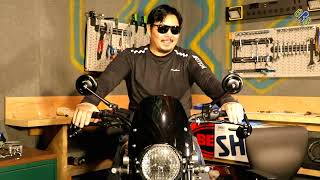 Made My Bike More Classic Mirrors By Fenrir