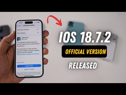 iOS 18.7.2 Released | What’s New?