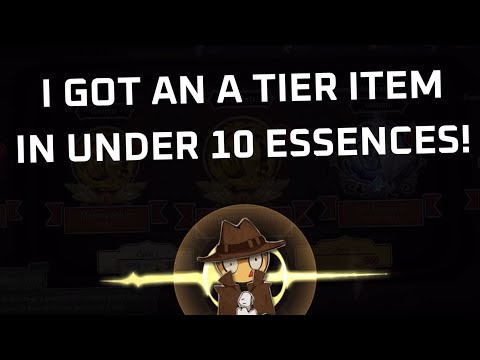 I GOT AN A TIER ITEM IN UNDER 10 ESSENCES! Finally lucky? + Mechanic New Skin Gameplay / Identity V
