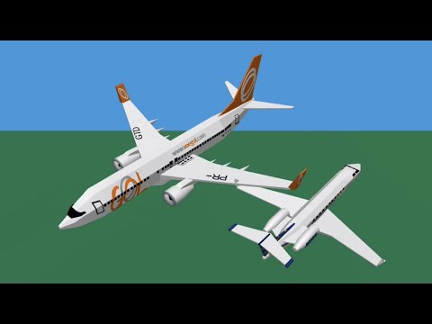 Gol Transportes Aéreos Flight 1907 - Animation