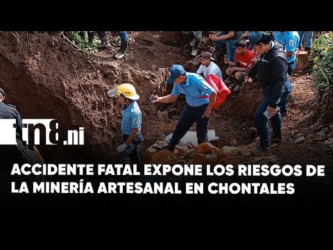 Pequeño minero artesanal de Santo Domingo fallece tras caer en un hoyo de extracción