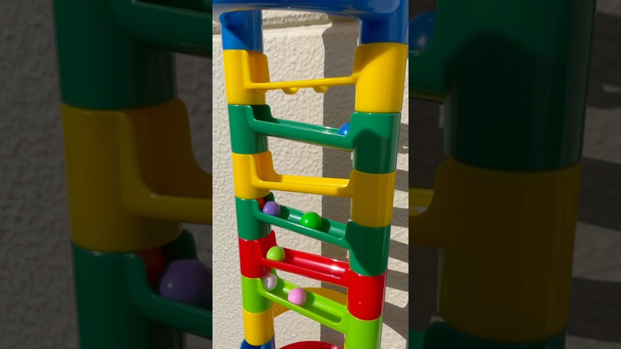 【ASMR🌐】marble runs race #shorts #marblerun #subscribe