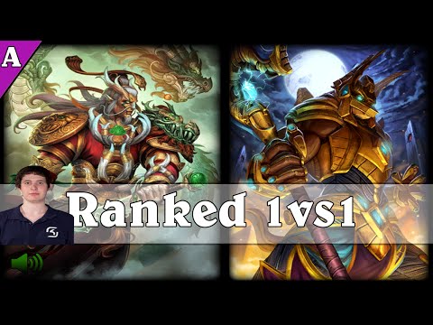 Smite: FNC CaptainTwig - Ao Kuang Vs Anubis  - Ranked Match 1vs1 - S2