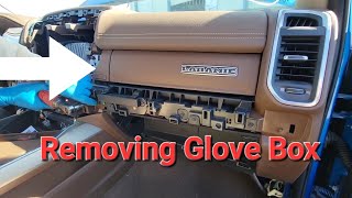 2019-2023 Ram 1500 2500 3500 Laramie Longhorn How To Remove Upper Glove Box