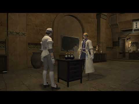 FFXIV: Leveling Alchemist to 52 via job quests.