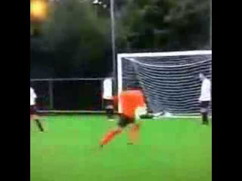 Amazing 19-year old Dutch talent scores brilliant goal! Jelle van Raak, VV Chaam