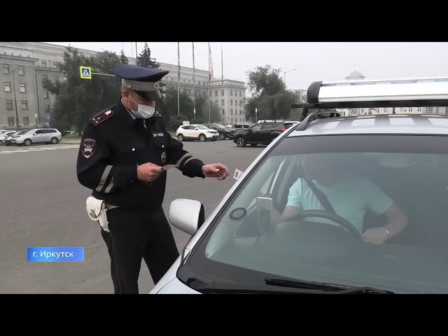 В Приангарье сотрудники ГИБДД объявили войну автомобилям с «Сомнительными номерами»