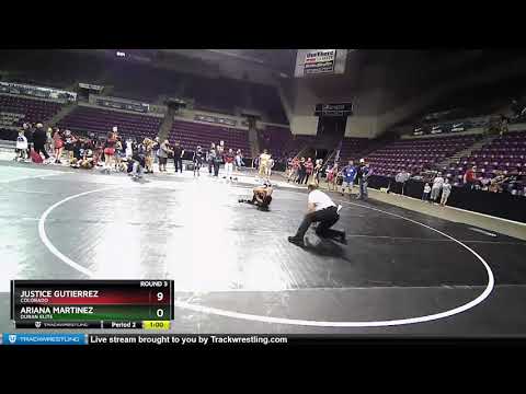 76 Lbs Round 3 - Justice Gutierrez, Colorado Vs Ariana Martinez, Duran Elite Dc1d