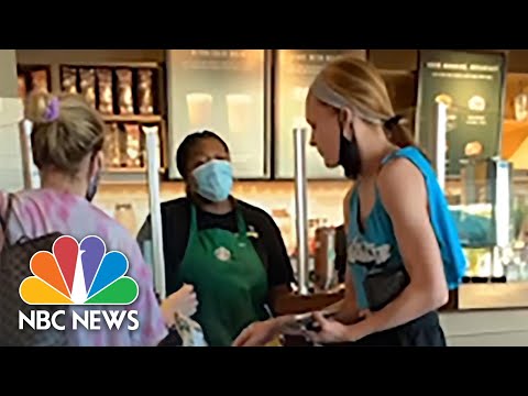 Video shows Customer's Racist Mask Rant After Refusing To Cover Her Face In California Starbucks