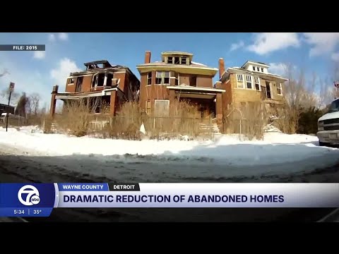 Detroit's blight removal program reduces abandoned homes ...