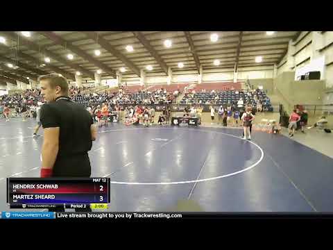 102 Lbs Champ. Round 1 - Hendrix Schwab, IA Vs Martez Sheard, WI 5efc
