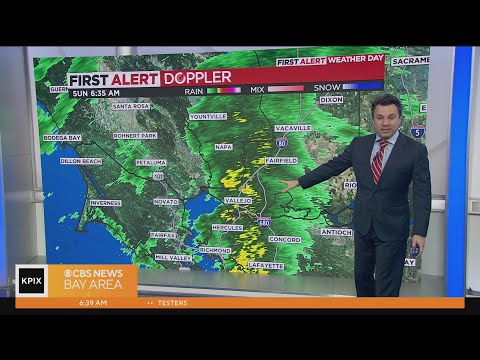 First Alert Weather Sunday Morning Forecast