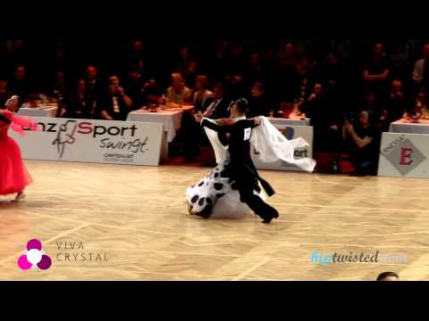 Andrey Sergunin - Alina Glazkova, Austrian Open 2013, WDSF WCH 10 dance, semifinal - viennese waltz