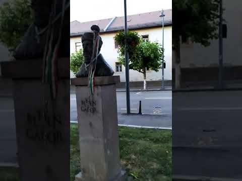 Centrul orasului Odorheiu Secuiesc, judetul Harghita