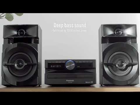 Muzikinis centras Panasonic SC-UX100EE-K video