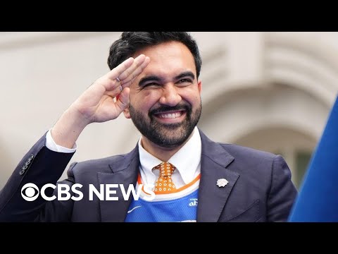 Mamdani delivers passionate Knicks victory speech to 