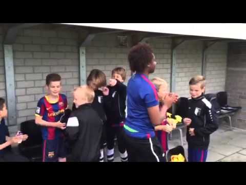 Séparation avec mes poulains U10 VV Berkum