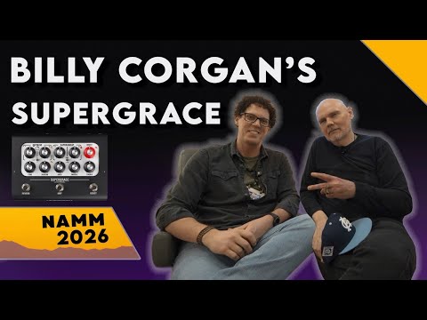 Billy Corgan from The Smashing Pumpkins | Laney | NAMM 2026