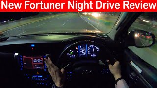New 2021 Toyota Fortuner NIGHT DRIVE Review After 