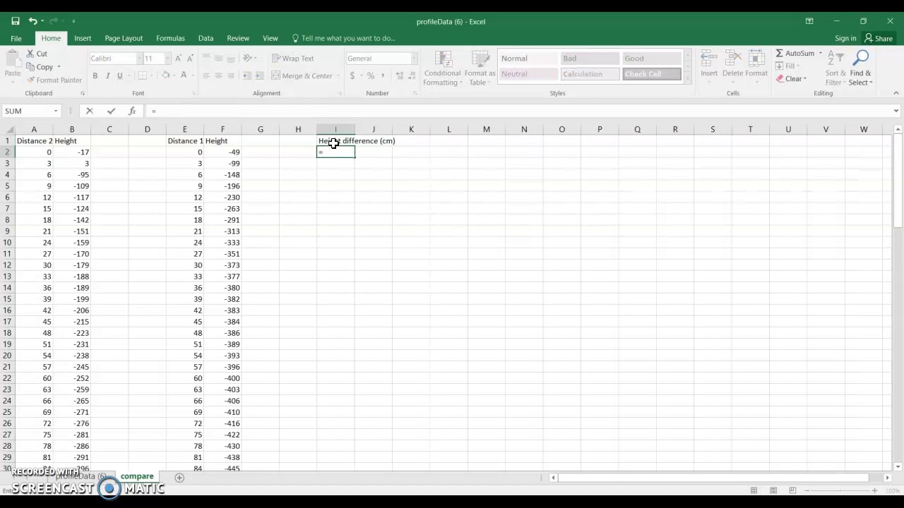 Estimating beach profile volume change