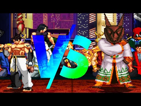 Jin Kazama VS Bobby Ologun Strong Mugen Tekken VS Power Instinct