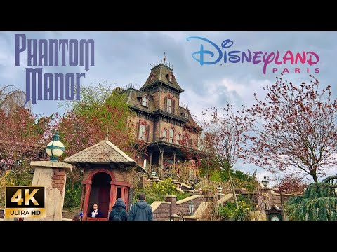 Phantom Manor Full Ride POV | Disneyland Paris 2023 4K