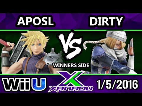 S@X 131 - VGBC | Aposl (Cloud) Vs. Dirty (Sheik) SSB4 Tournament - Smash Wii U - Smash 4