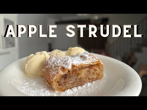 BEST APPLE STRUDEL RECIPE | How to Make Traditional Slovenian Apple Strudel ❤️ Jabolčni Štrudelj